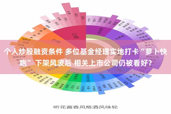 个人炒股融资条件 多位基金经理实地打卡“萝卜快跑” 下架风波后 相关上市公司仍被看好？