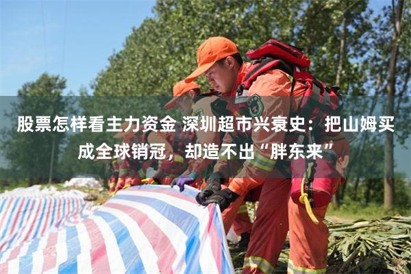 股票怎样看主力资金 深圳超市兴衰史：把山姆买成全球销冠，却造不出“胖东来”